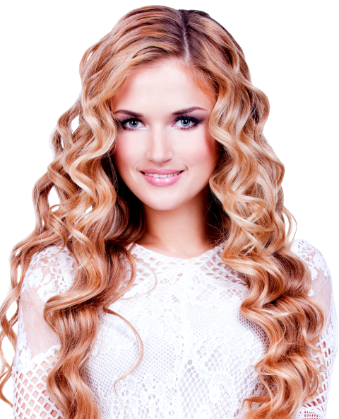 Beautiful Brunette Long Wavy Hair (Small)